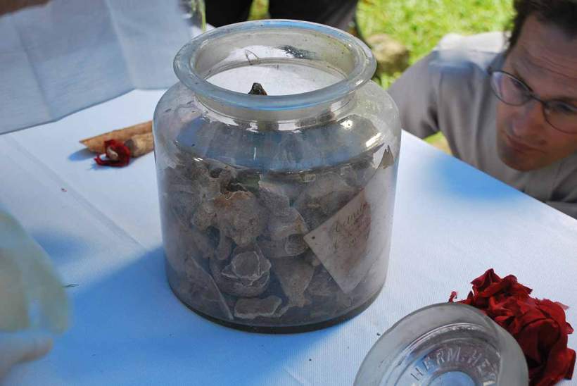 The Search for the Bones of Takayama Ukon, June 13, 2012, at the Jesuit Cemetery at the Sacred Heart Novitiate, Novalichez, Quezon City.