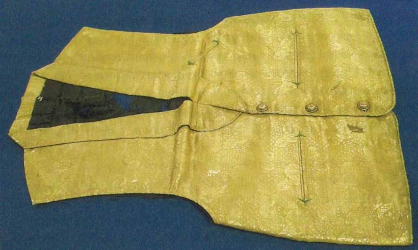 Vest relic of Blessed Justo Takayama Ukon