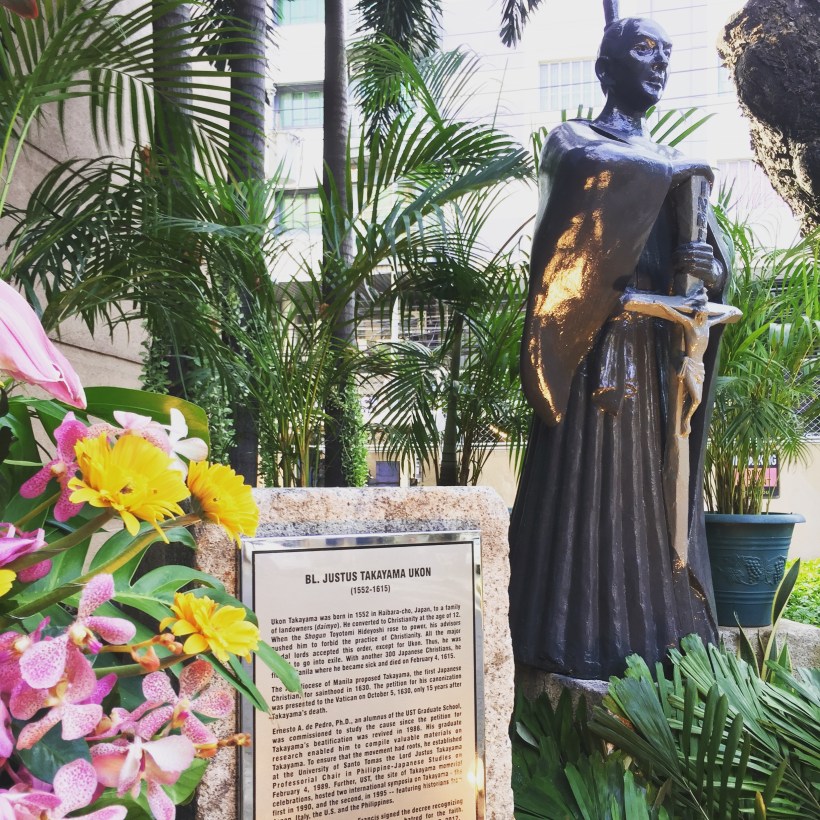 Takayama Ukon Statute in UST
