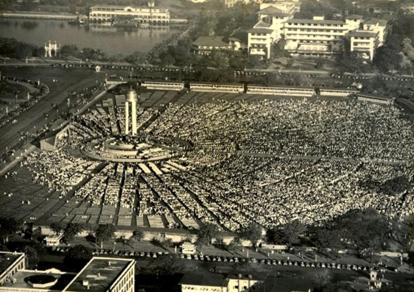 Some 180 Japanese Catholics, headed by Fr. Paul Yoshigoro Taguchi (future Archbishop-Cardinal of Osaka) represented the Empire of Japan – in their first foreign pilgrimage since the Meiji recognition of religious freedom.