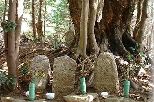 ►The gravesite of Maria Takayama (d. 1596), mother of Blessed Justo Takayama Ukon, still draws domestic tourists today to the ancestral Takayama Village in Toyono-cho, Osaka Prefecture. (Salamat kay YUI YAMADA, Philippine Department of Tourism-Osaka). ◘